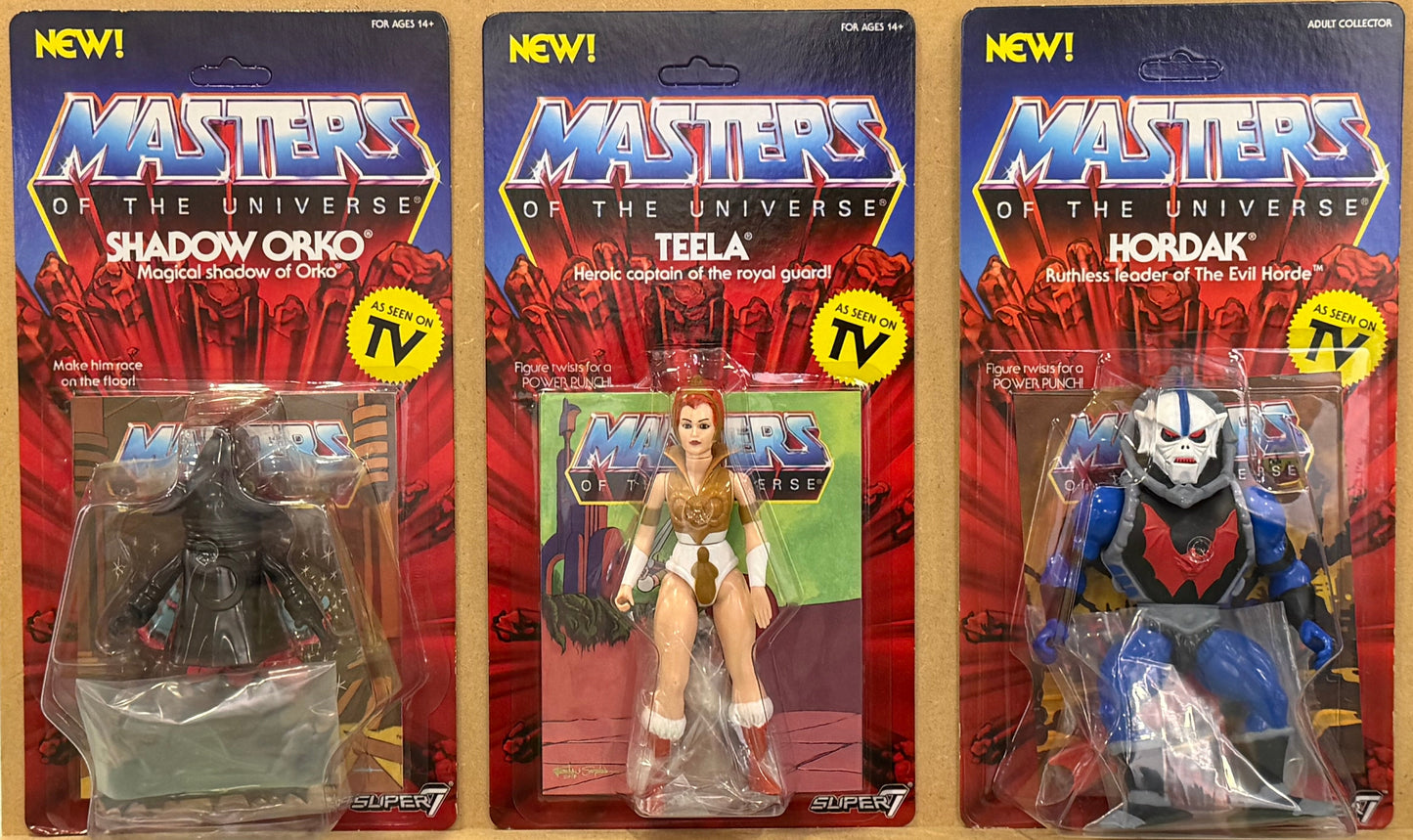 Masters of the Universe - Vintage Collection 22 Figures complete