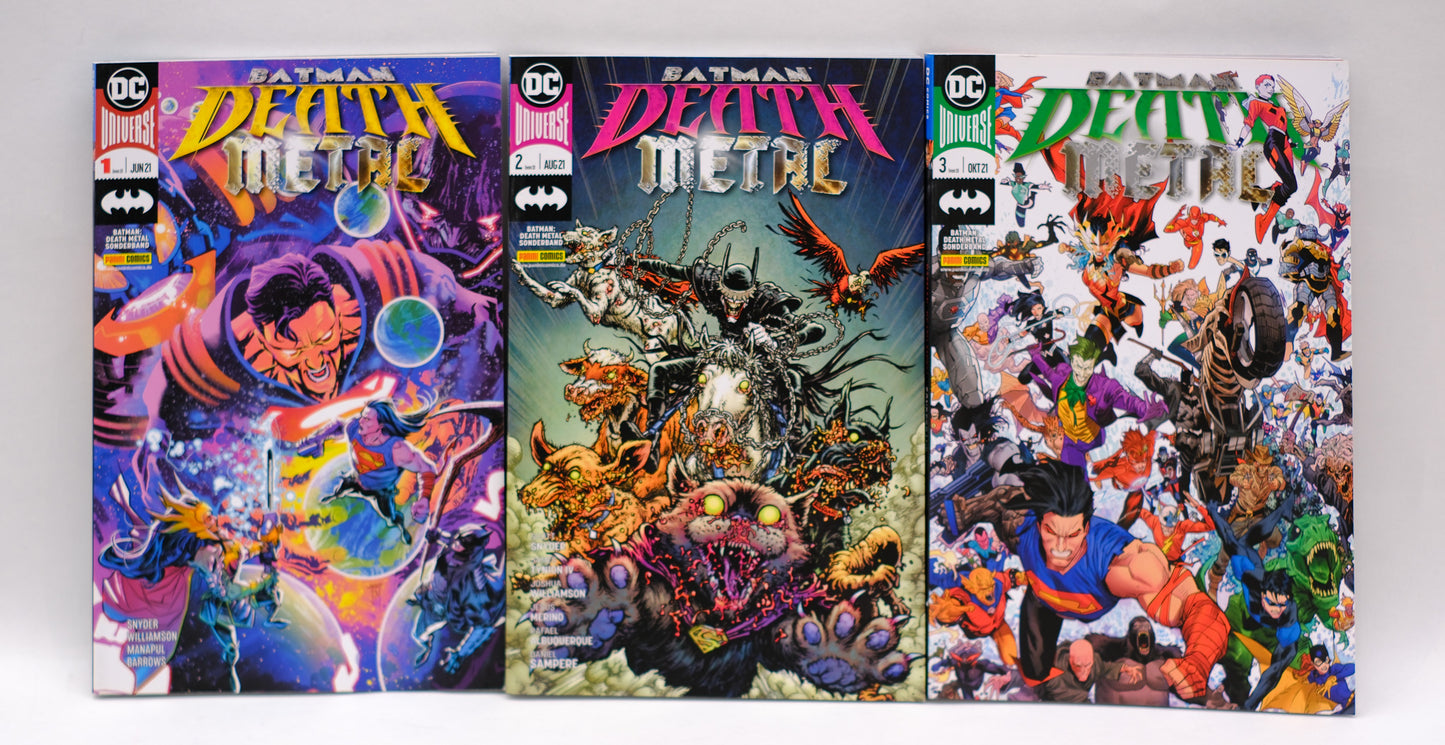 Batman Death Metal Sonderband 1-3 komplett