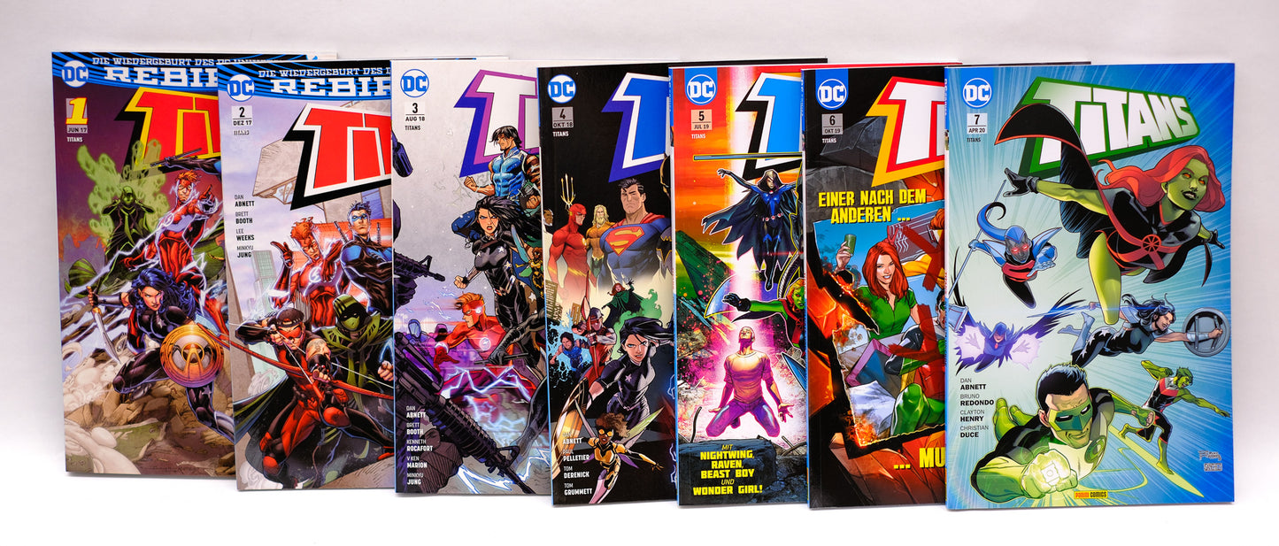 Titans Rebirth 1-7 komplett