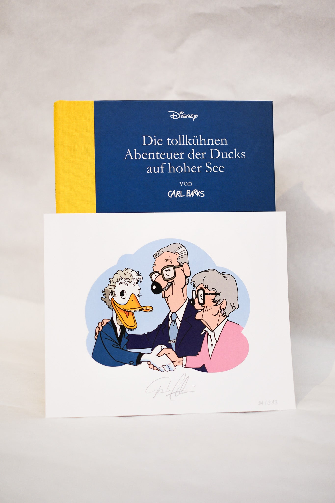 Carl Barks / Frank Schätzing: Die Ducks - Signierte Ausgabe