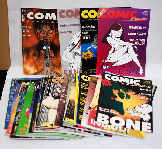 30 x Comic Speedline 37-49, 51-67