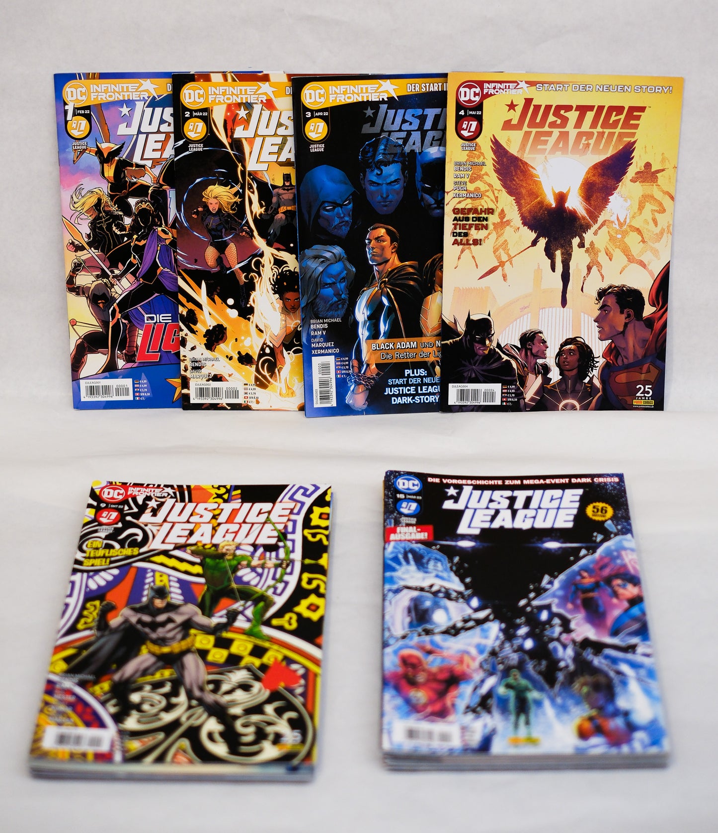 Justice League 1-15 komplett