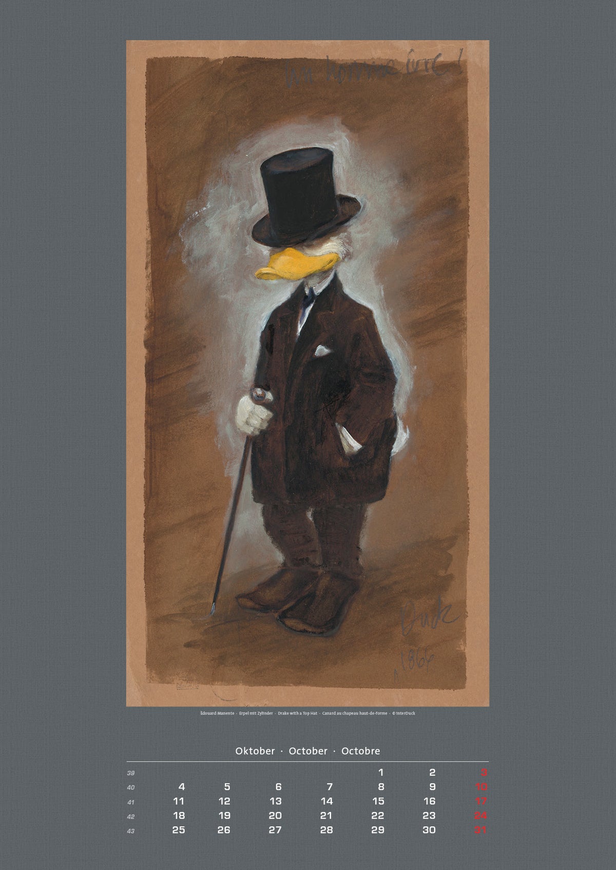 Duckomenta Kalender 2027