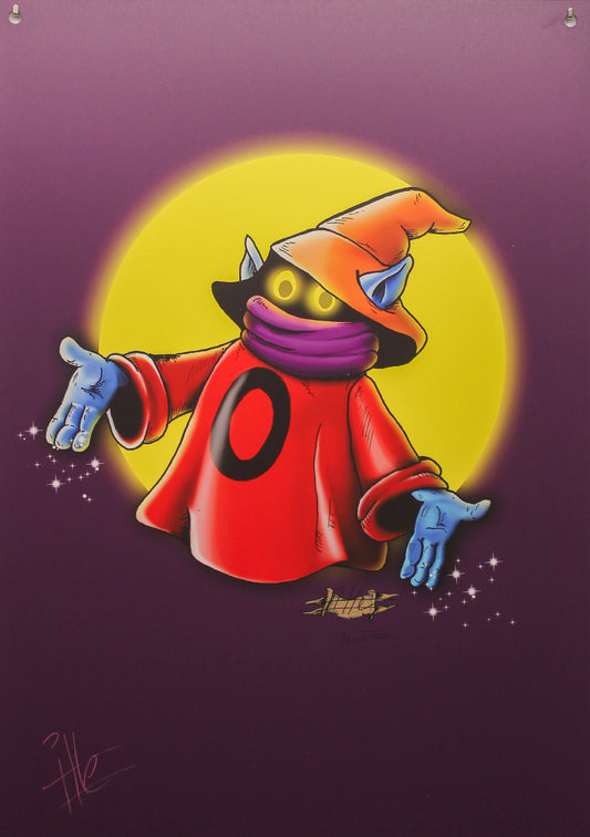 Masters of the Universe Exhibition Artwork: Orko Funkel von Illvano