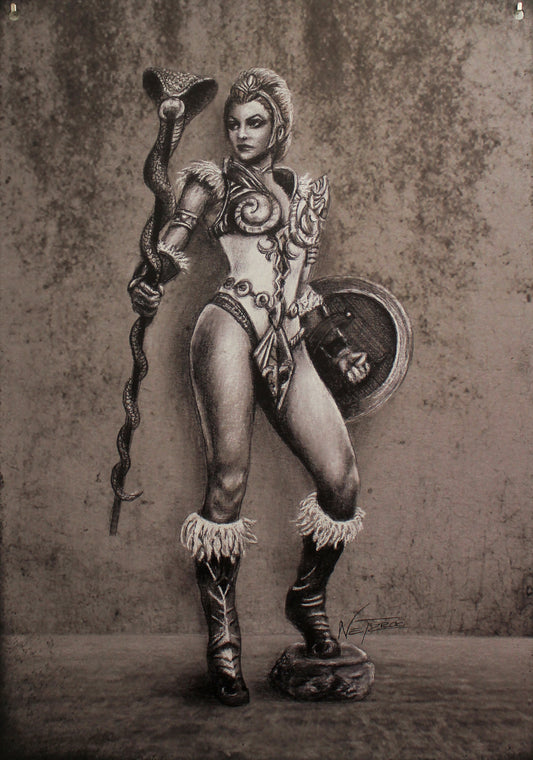 Masters of the Universe Exhibition Artwork: Teela von Netzroc