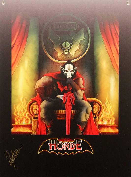 Masters of the Universe Exhibition Artwork: Hordak von Nino Ade