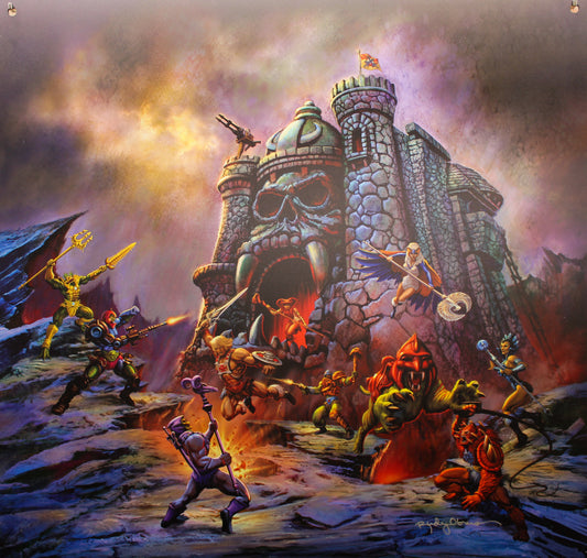 Masters of the Universe Exhibition Artwork: Castle Grayskull 2013 von Rudy Obrero