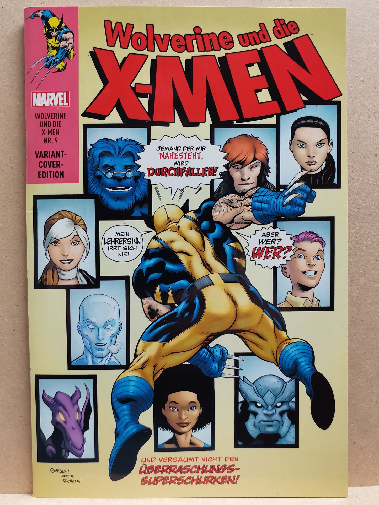 Wolverine & Die X-Men #9 Variant