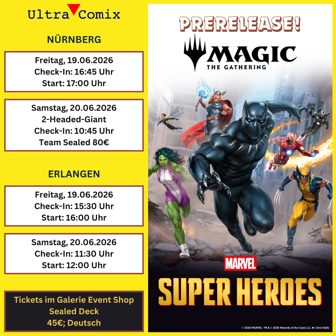 MTG Marvel Super Heroes Prerelease