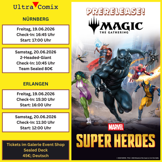 MTG Marvel Super Heroes Prerelease