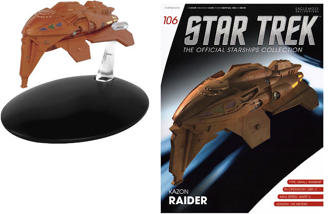 Star Trek Eaglemoss 106: Kazon Raider OVP