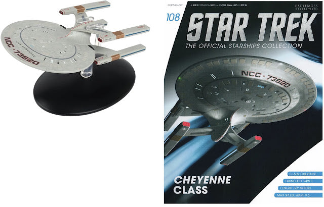 Star Trek Eaglemoss 108: Cheyenne-Class OVP