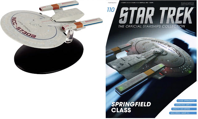 Star Trek Eaglemoss 110: Springfield-Class OVP