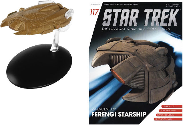 Star Trek Eaglemoss 117: Ferengi-Piratenschiff OVP