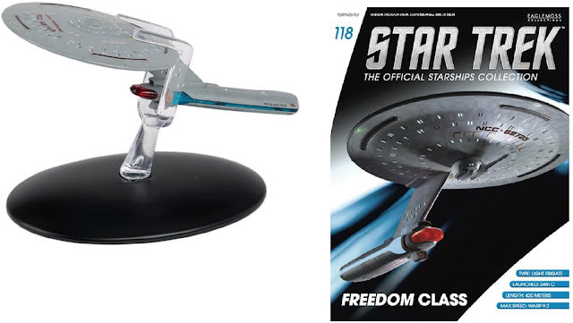 Star Trek Eaglemoss 118: Freedom-Class OVP