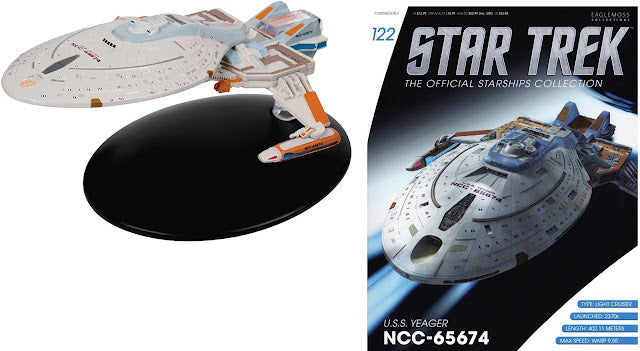 Star Trek Eaglemoss 122: U.S.S. Yeager NCC-65674 OVP