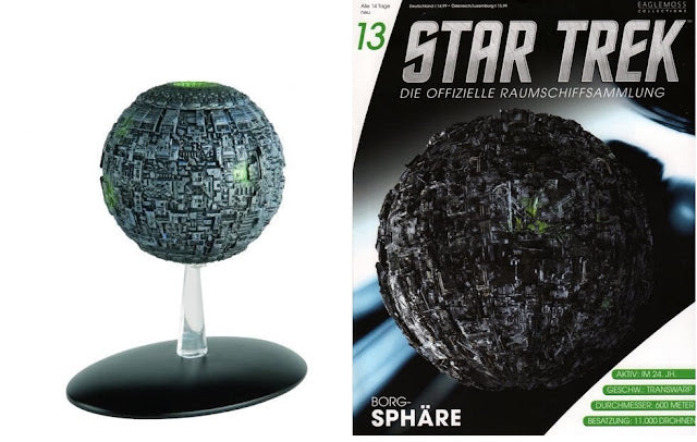 Star Trek Eaglemoss 13:  Borg-Sphere OVP
