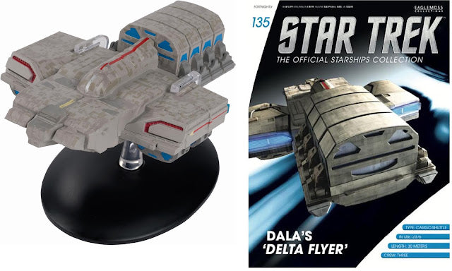 Star Trek Eaglemoss 135: Dala's "Delta Flyer" OVP