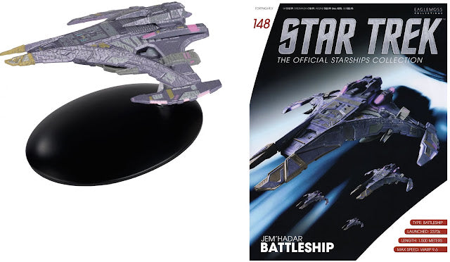 Star Trek Eaglemoss 148: Jem' Hadar - Schlachtschiff OVP