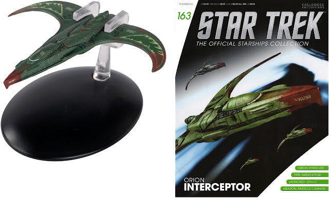 Star Trek Eaglemoss 163: Orion-Abfangjäger OVP