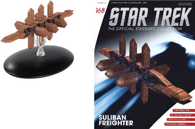 Star Trek Eaglemoss 168: Suliban Frachter OVP