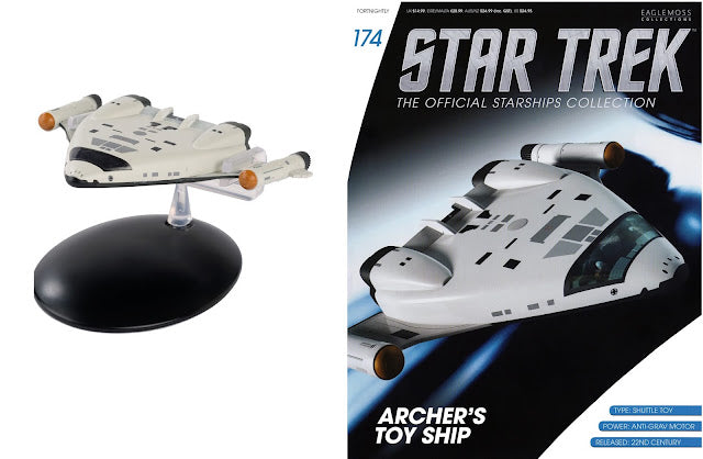Star Trek Eaglemoss 174: Captain Archer's Modellraumschiff OVP
