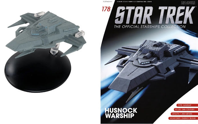 Star Trek Eaglemoss 178: Husnok-Kriegsschiff OVP