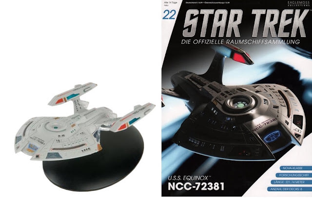Star Trek Eaglemoss 22: U.S.S. Equinox NCC-72381 OVP