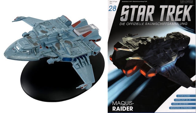 Star Trek Eaglemoss 28: Maquis-Raider OVP