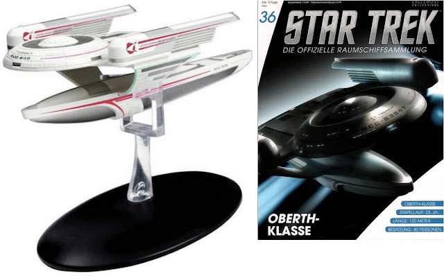 Star Trek Eaglemoss 36: Oberth-Class OVP