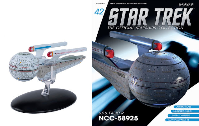 Star Trek Eaglemoss 42: U.S.S.Pasteur NCC-58925 OVP