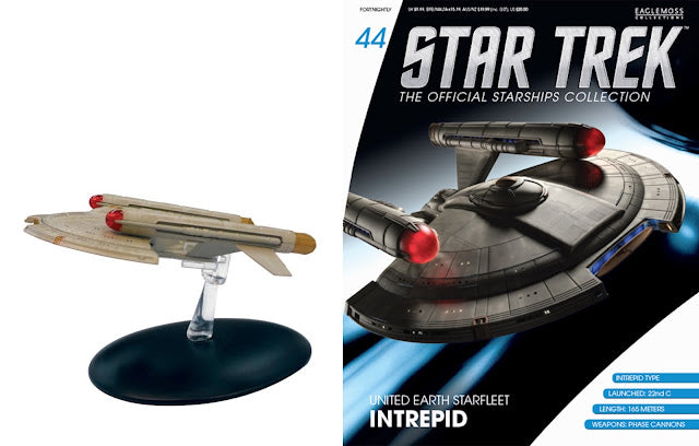 Star Trek Eaglemoss 44: Intrepid NV-01 OVP