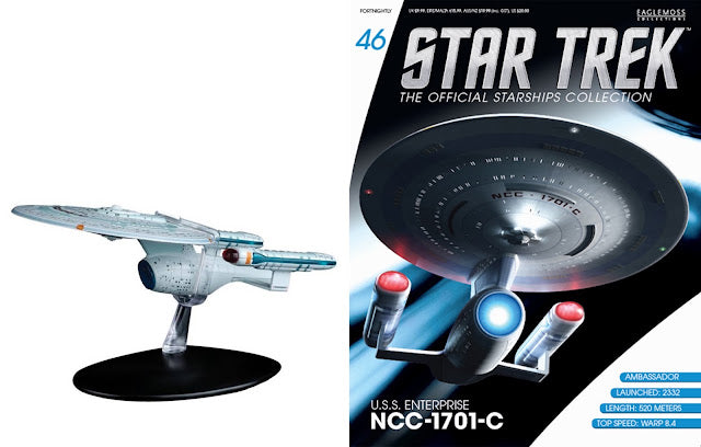 Star Trek Eaglemoss 46: U.S.S. Enterprise NCC-1701-C OVP