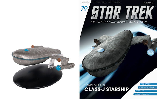 Star Trek Eaglemoss 79: Harry Mud's Klasse-J Raumfrachter OVP