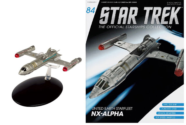 Star Trek Eaglemoss 84: NX-Alpha OVP