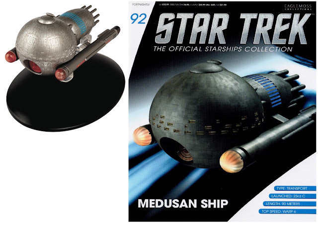 Star Trek Eaglemoss 92: Raumschiff der Medusen OVP