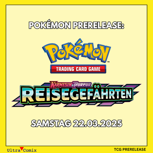 Pokémon TCG Prerelease: Reisegefährten (22.03.2025)