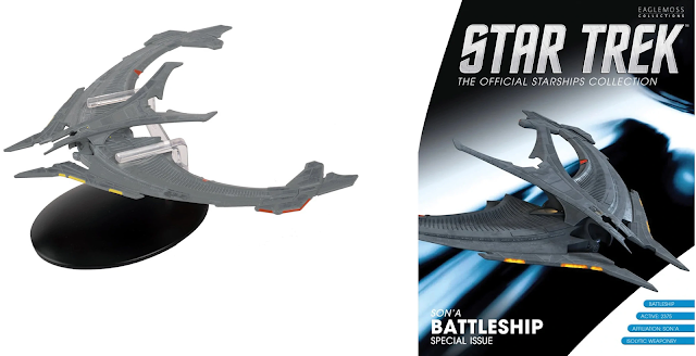 Star Trek Eaglemoss Sonder 27: Son'a - Schlachtschiff OVP
