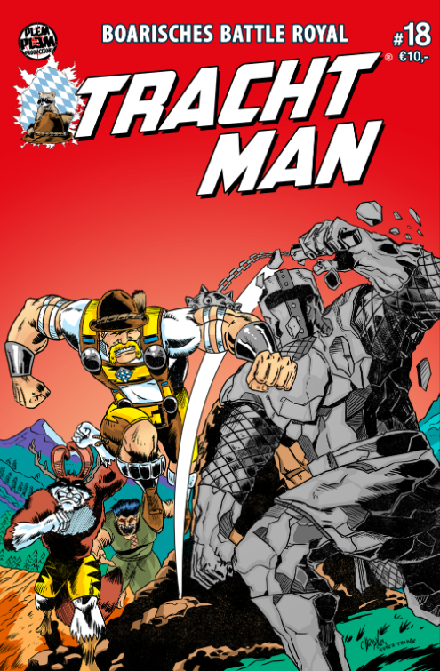 Tracht Man #18 Ultra Comix Variant