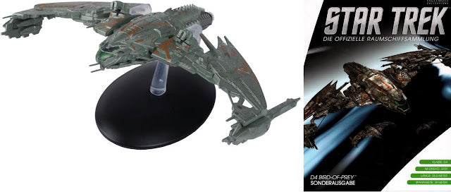 Star Trek Eaglemoss Sonder 4: Klingonischer D4 Bird-of-Prey OVP