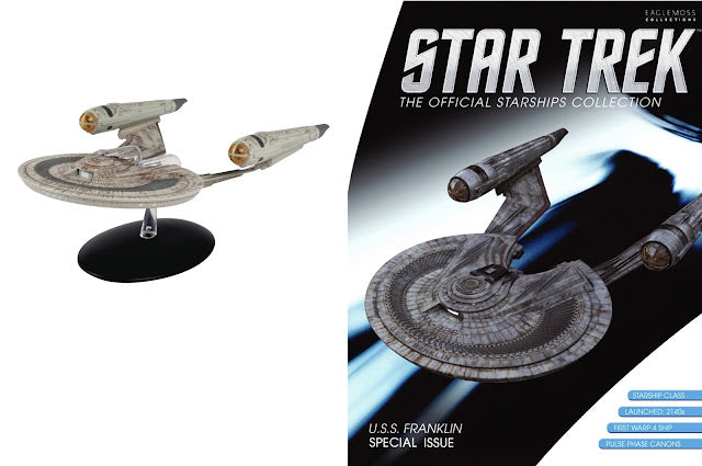Star Trek Eaglemoss Sonder 8: U.S.S. Franklin NX-326 OVP