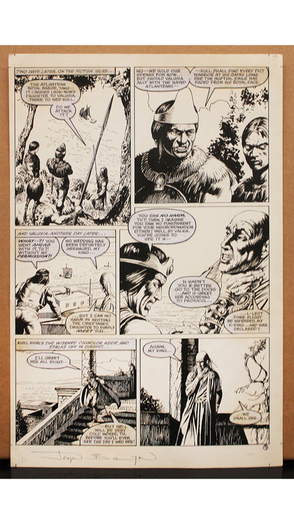 Kull the Conqueror V2 #2 Originalseite 9 - John Bolton