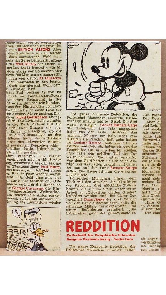 Reddition 43 - Dossier Disney-Comics