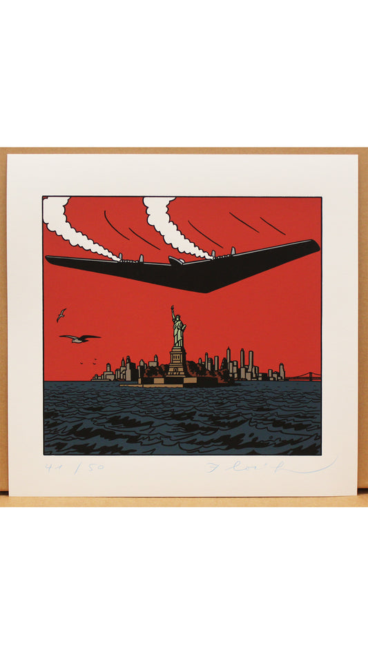 Floc'h : Statue of Liberty - Digigraphie