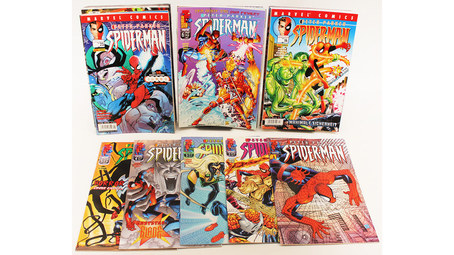 Peter Parker Spider-Man 1-38 komplett