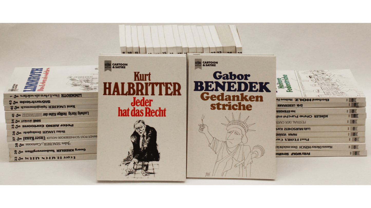 Heyne Cartoon & Satire 1-43 (fast) komplett