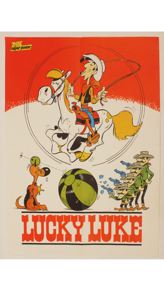 Zack Poster: Lucky Luke aus Zack 1972/52