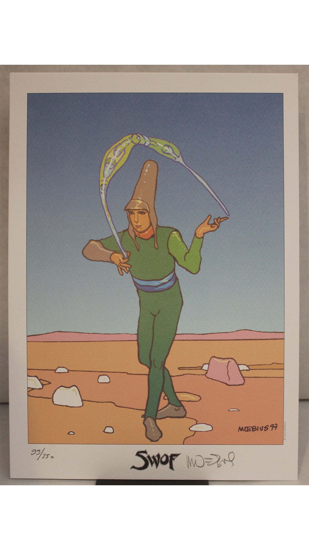 Moebius Ex-libris Arzak Swof signiert