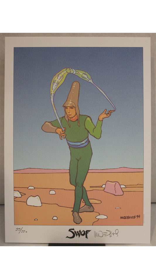 Moebius Ex-libris Arzak Swof signiert