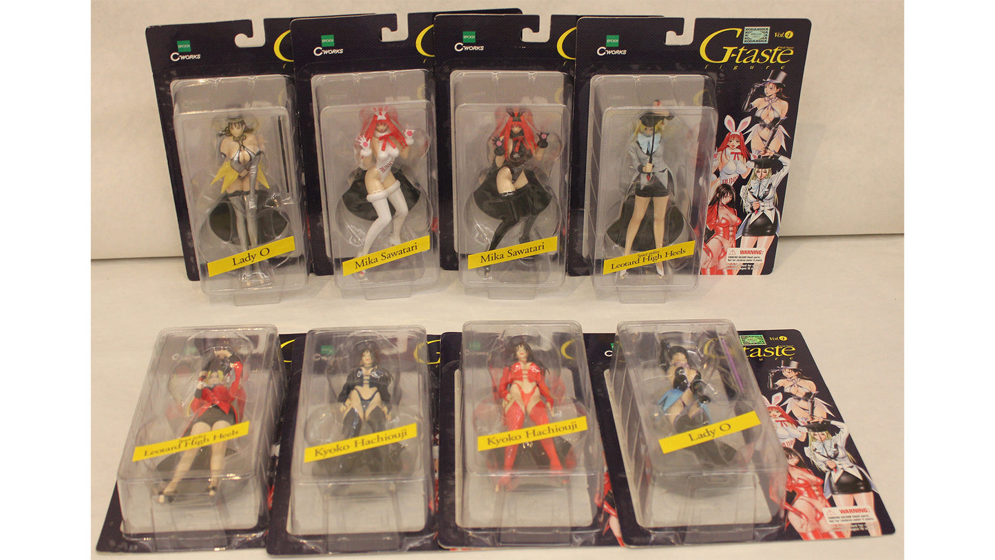 G-Taste - Vol.1 - Vol.5 komplett - 40 Figuren - Epoch Co.